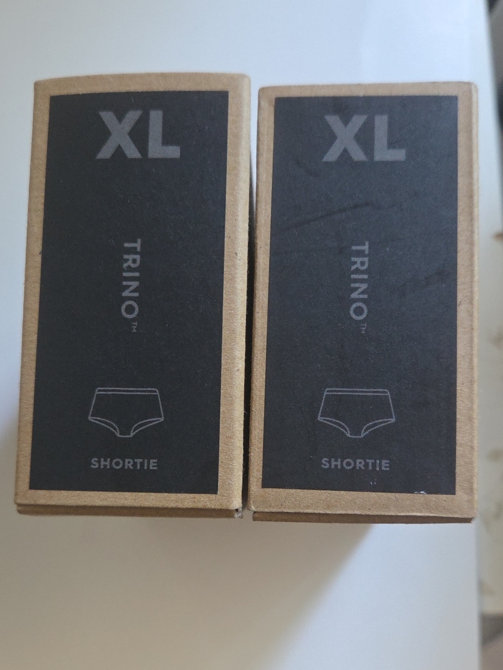 Allbirds Trino Shortie Women's Underwear - Black (XL) 2-Pack